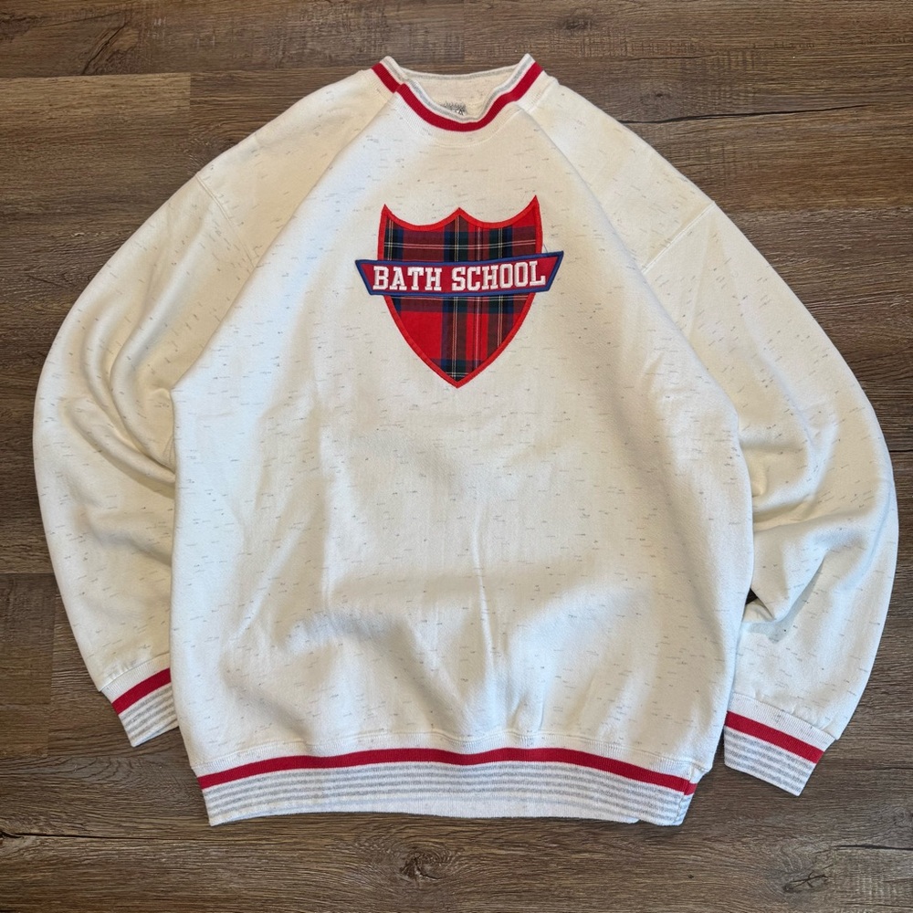 Vintage‎ 90s Bath School Crewneck